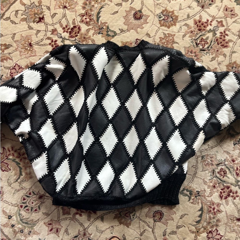 Talk The Walk Leather Patch Jacket - image 7